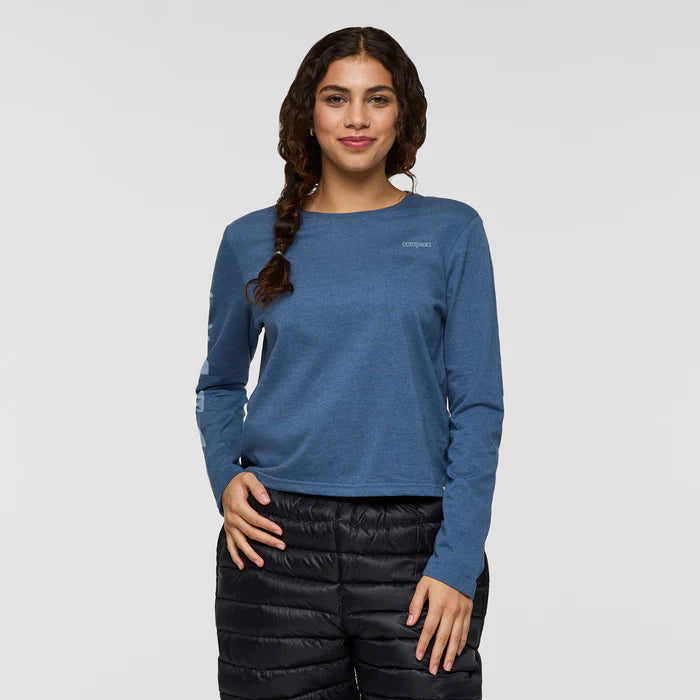 Sky To Sea Long-Sleeve T-Shirt - Deep Sea | Womens