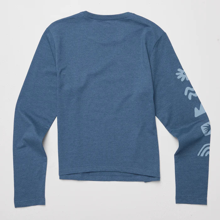 Sky To Sea Long-Sleeve T-Shirt - Deep Sea | Womens