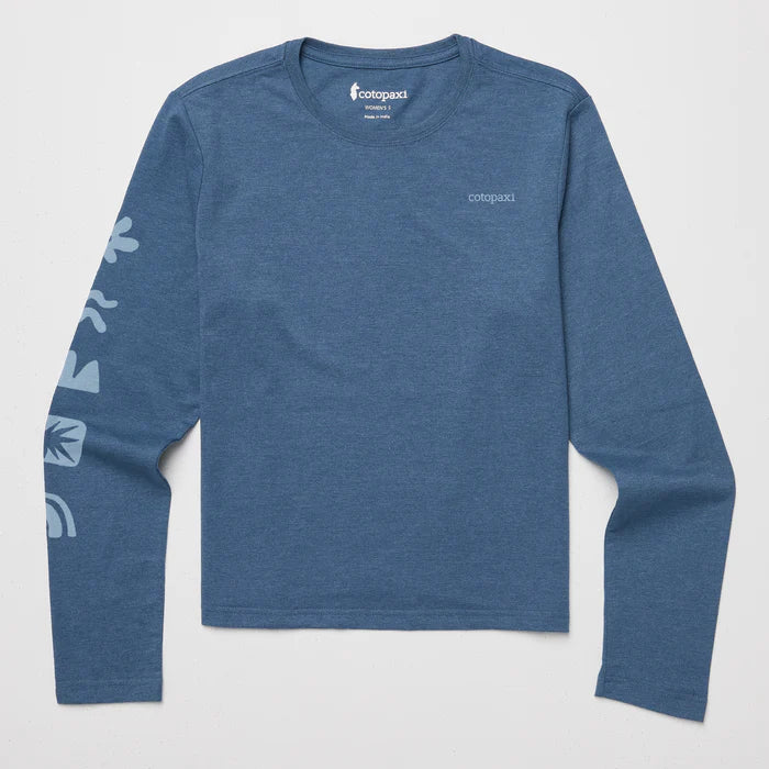 Sky To Sea Long-Sleeve T-Shirt - Deep Sea | Womens