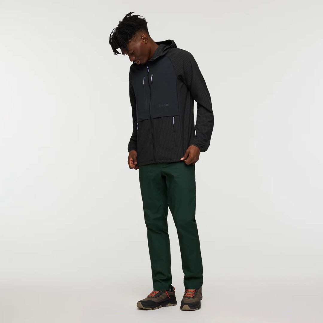 Yermo Hooded Jacket Black | Mens