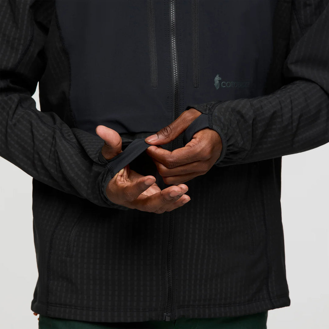 Yermo Hooded Jacket Black | Mens