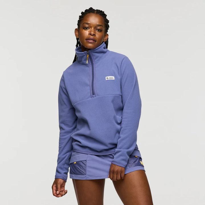 Amado Fleece Pullover - Blue Smoke | Womens
