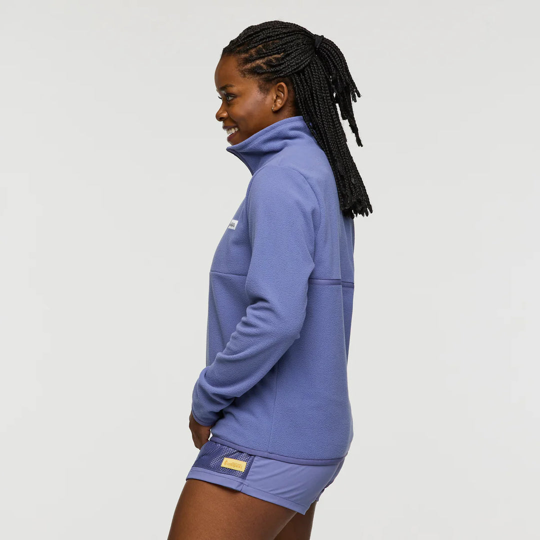 Amado Fleece Pullover - Blue Smoke | Womens