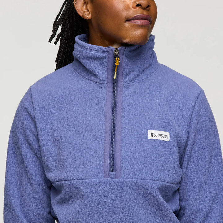 Amado Fleece Pullover - Blue Smoke | Womens