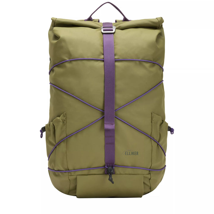 Dayle Roll Top Backpack - Khaki