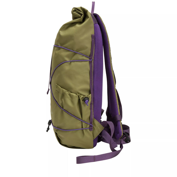 Dayle Roll Top Backpack - Khaki