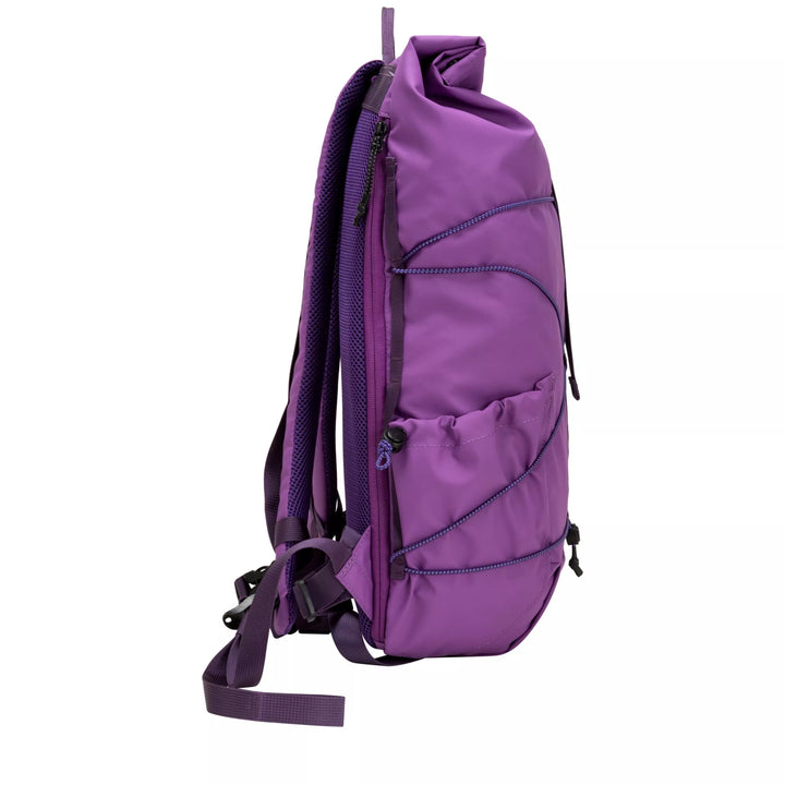Dayle Roll Top Backpack - Electric Purple