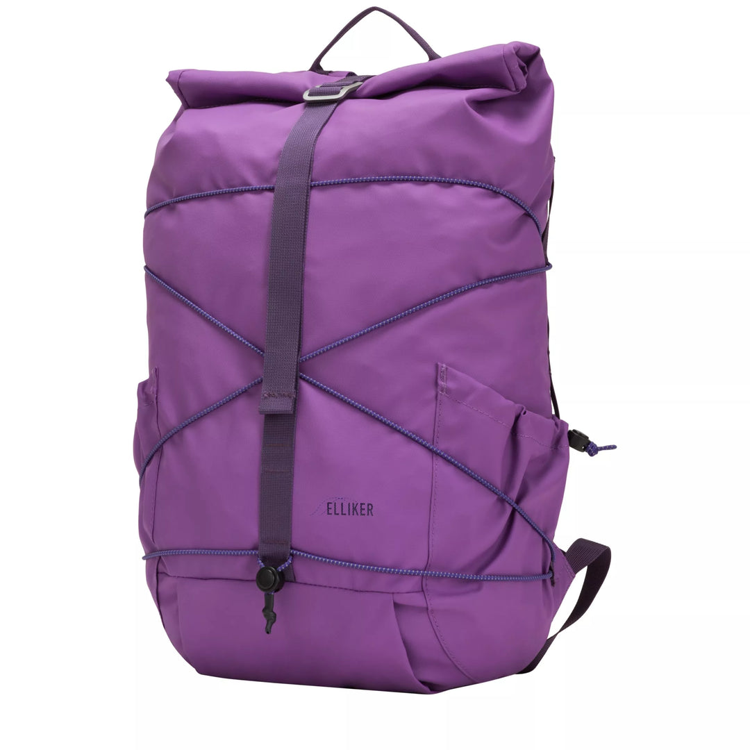 Dayle Roll Top Backpack - Electric Purple