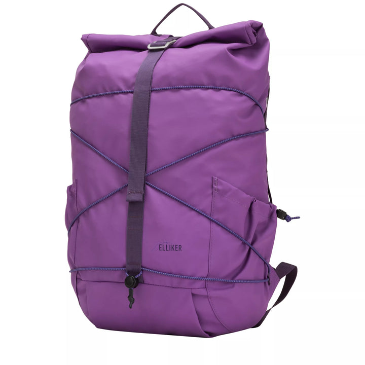 Dayle Roll Top Backpack - Electric Purple
