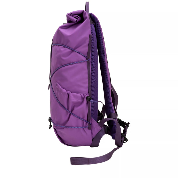 Dayle Roll Top Backpack - Electric Purple