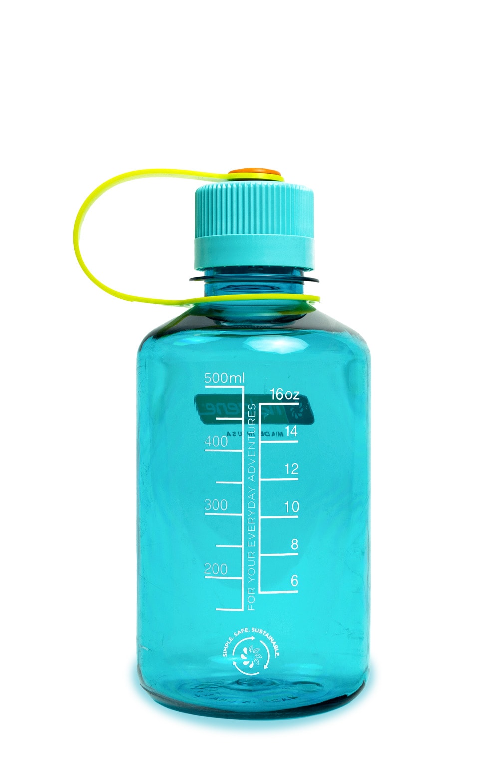 0.5L Narrow Mouth Tritan Sustain - Cerulean