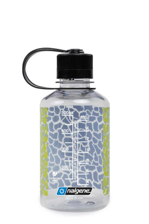 0.5L Narrow Mouth Tritan Sustain - Rainbow Giraffe Print