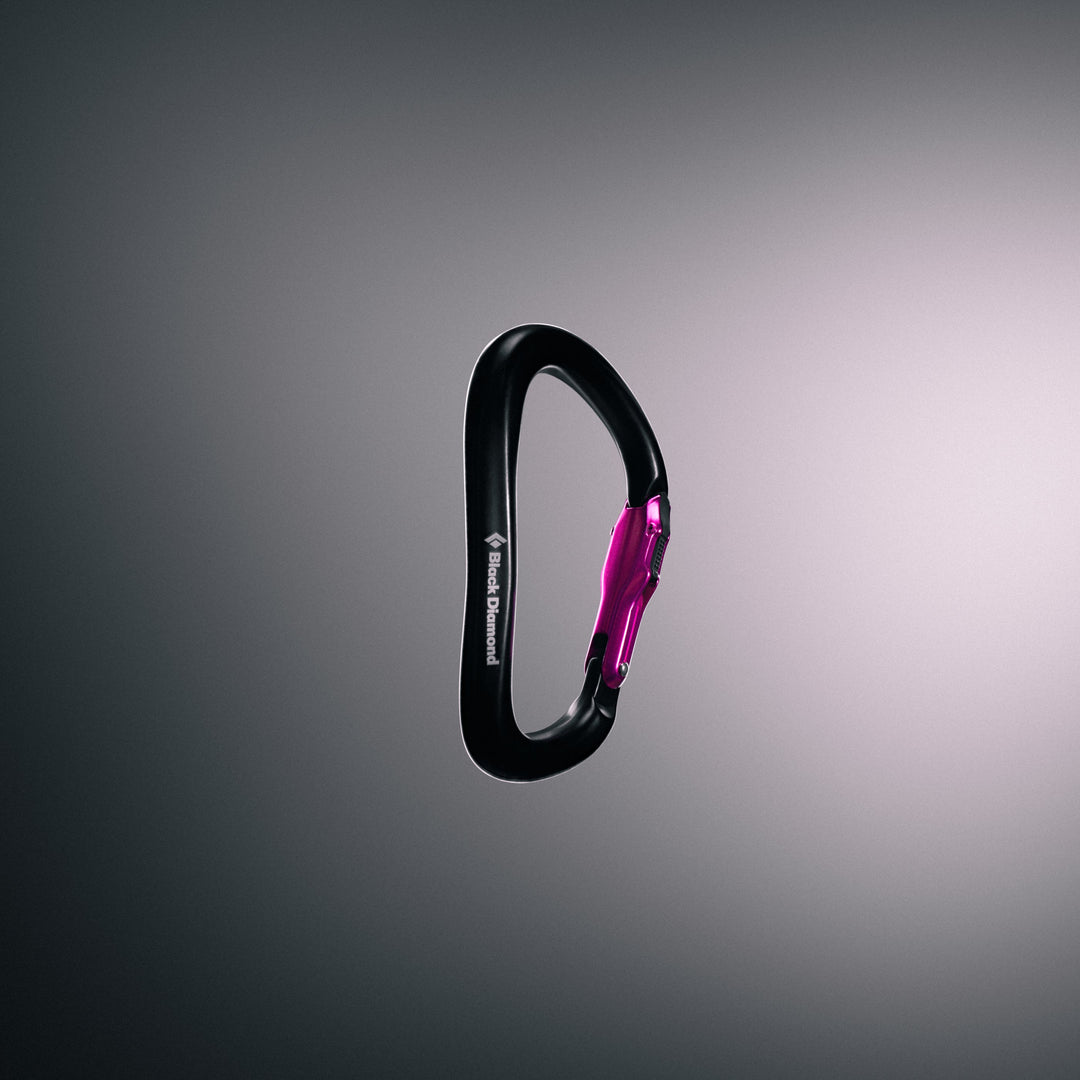 Black Diamond RockLock Magnetron Carabiner in Black