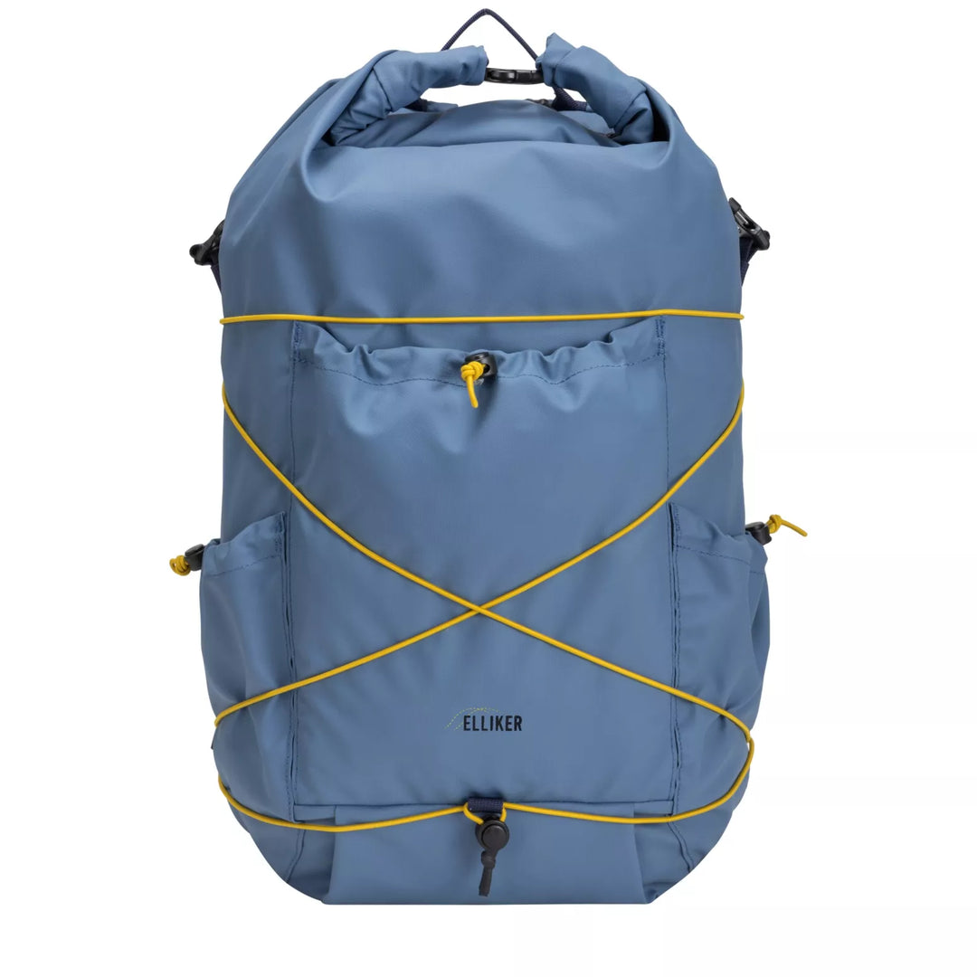 Buckden Roll Top Backpack - Steel Blue