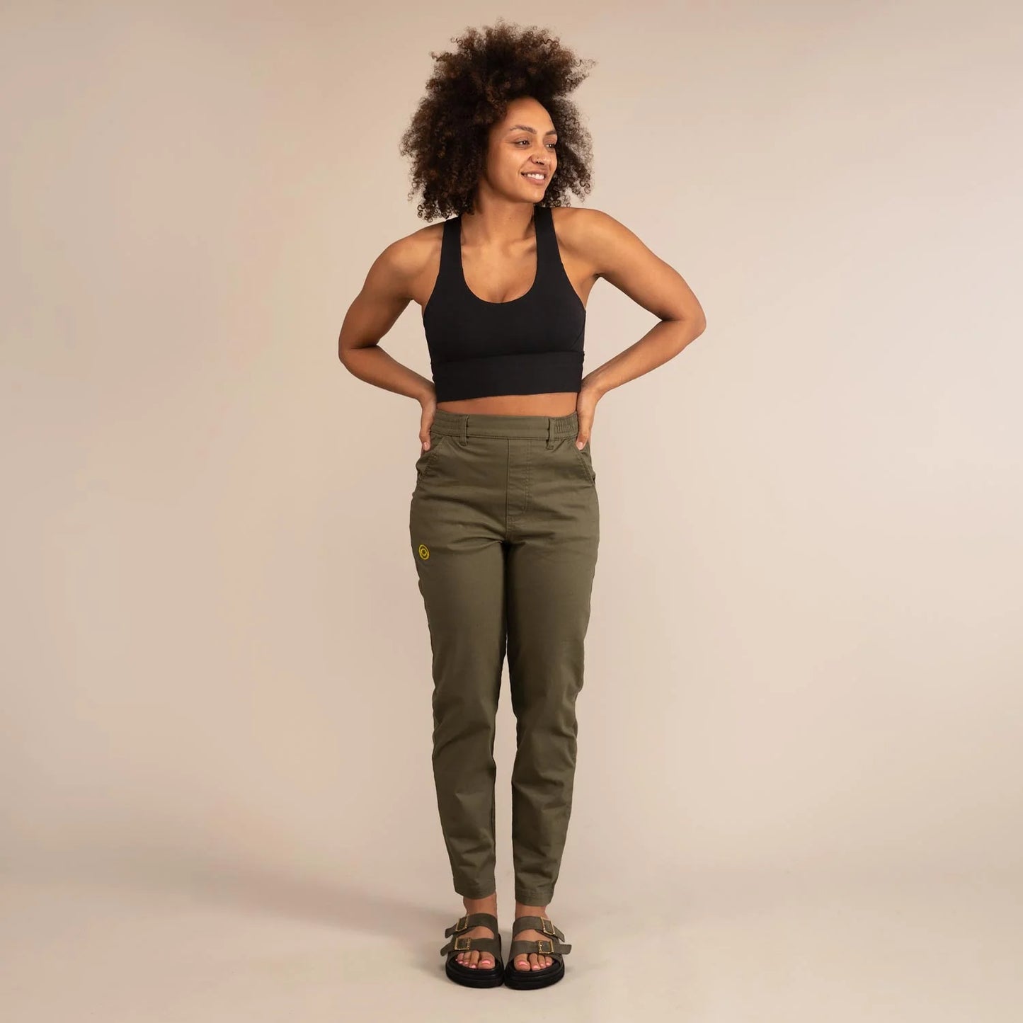 Lark Trouser - Light Khaki