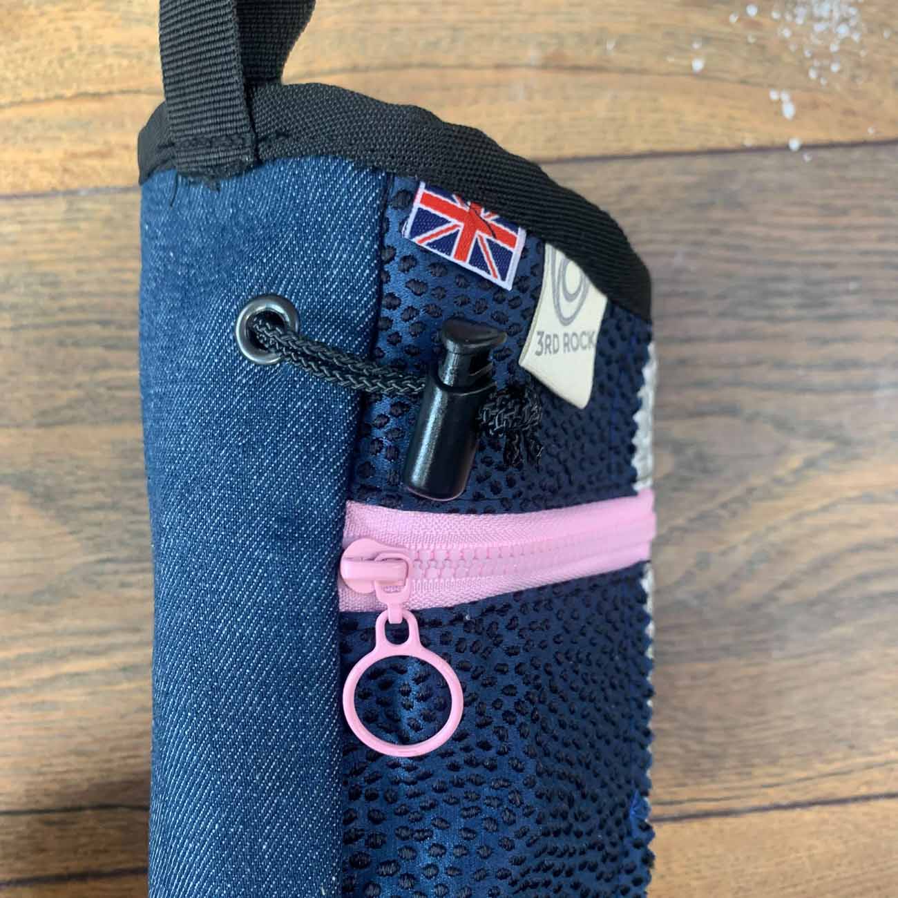 3rd Rock - Patch - Upcycled Chalk Bag - Starry Nightfall