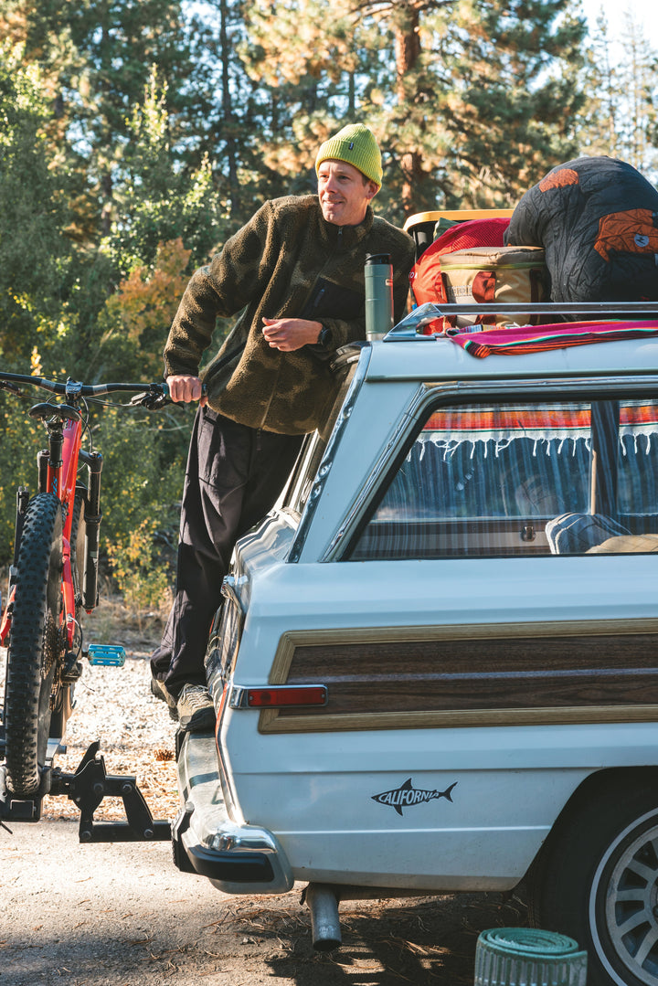 KAVU Wayside Fleece in Camo Blur