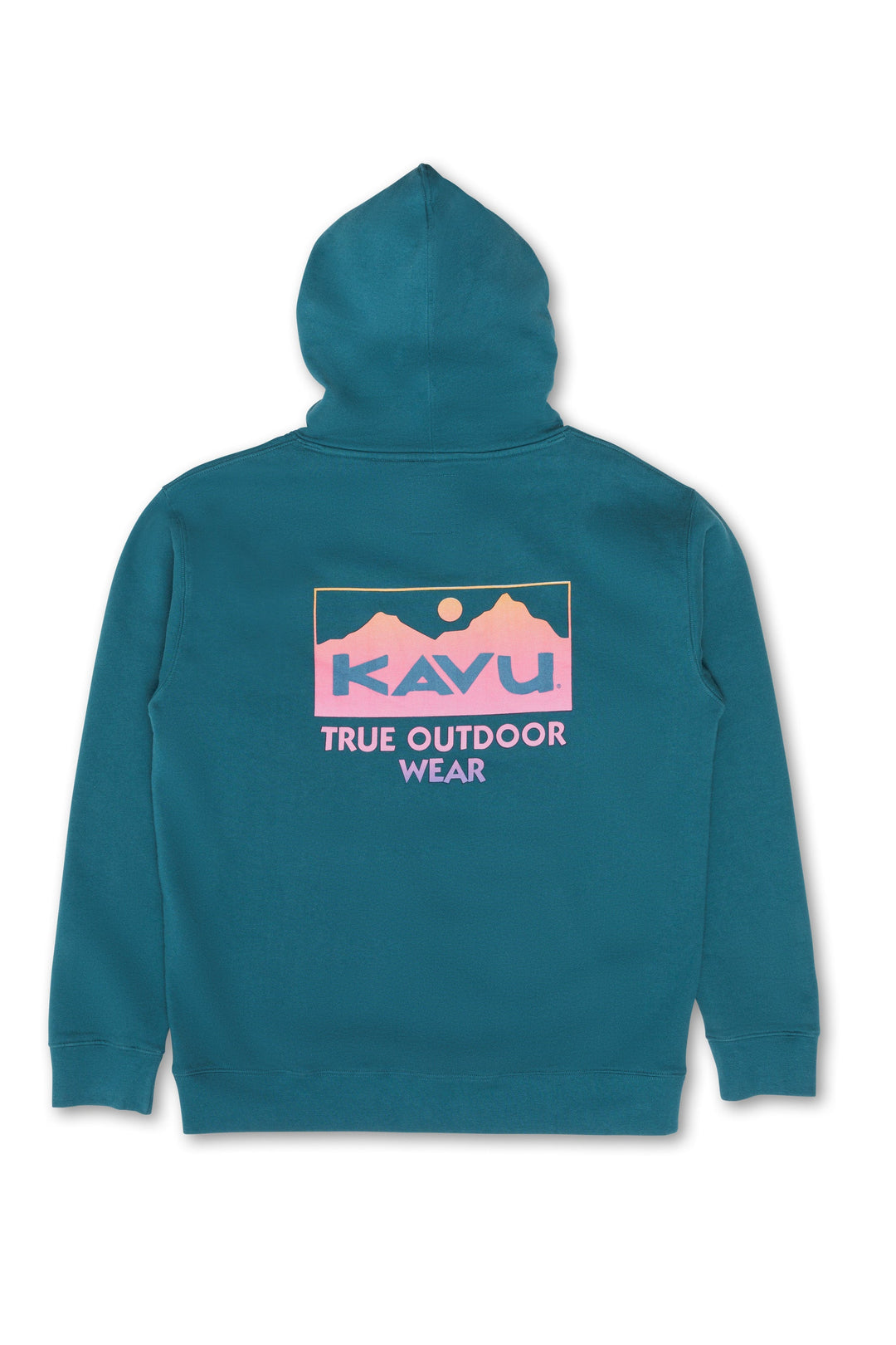 KAVU Fade Away Hoodie in Transformative Teal