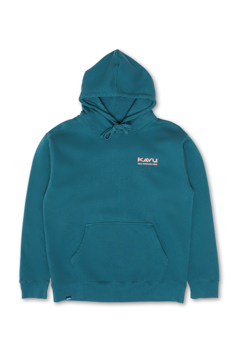 KAVU Fade Away Hoodie in Transformative Teal