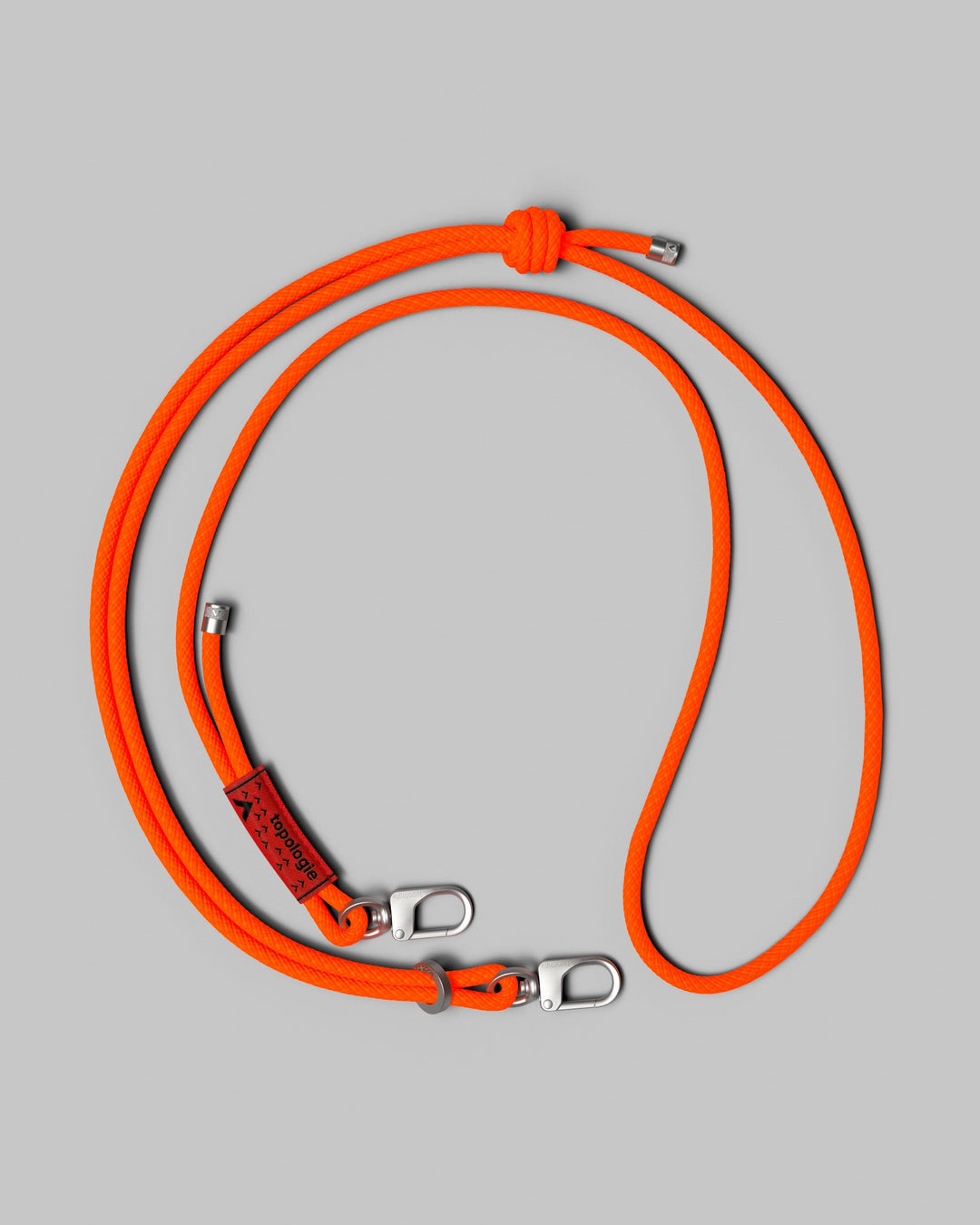 Topologie 6.0mm Rope Strap in Flash Persimmon, front