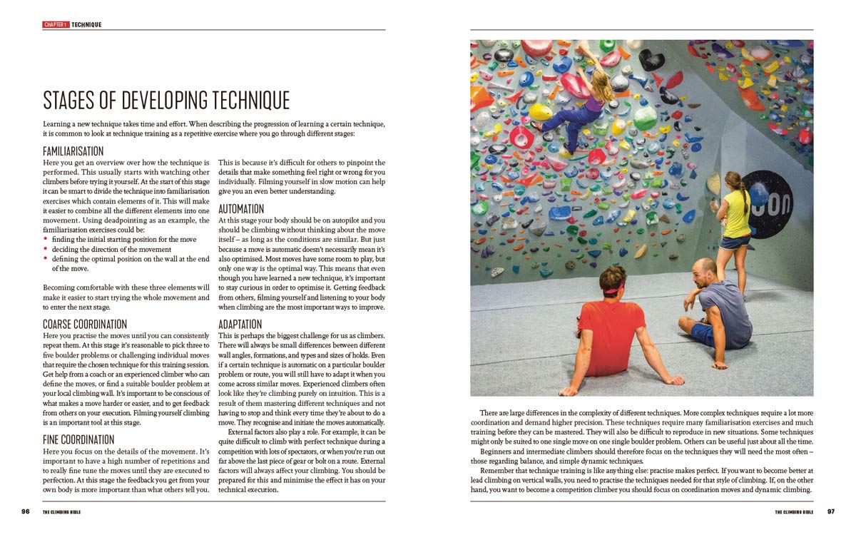 The Climbing Bible: Practical Exercises: Technical, physical and menta ...