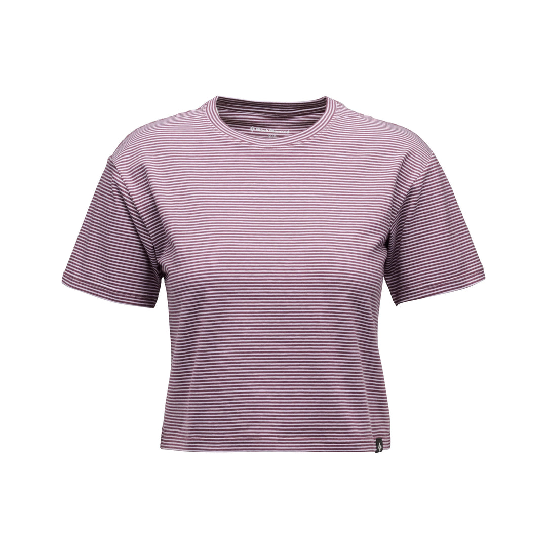 Stripe Crop Tee | Womens