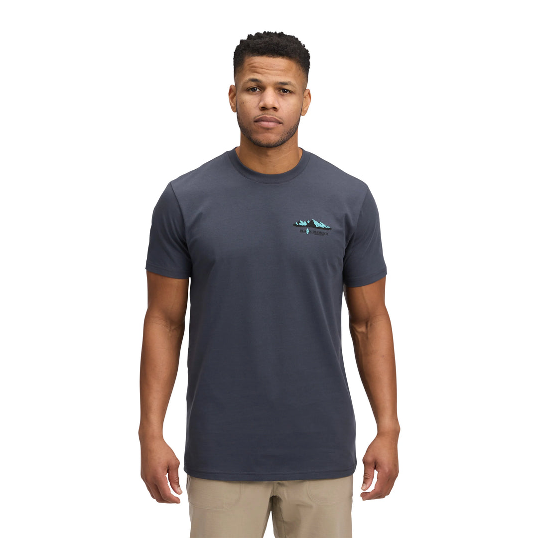 Mountainscape SS Tee - Charcoal