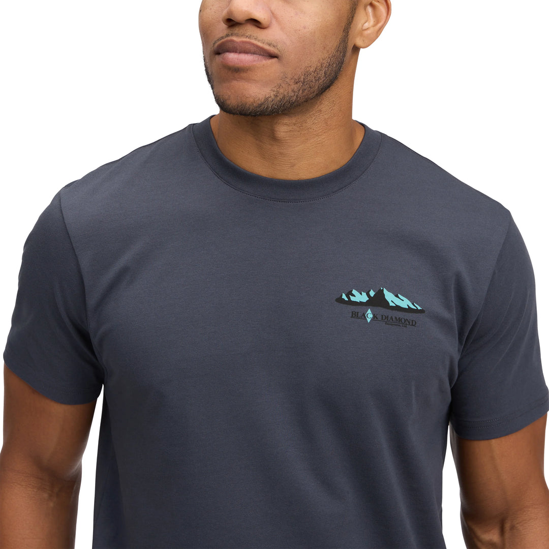 Mountainscape SS Tee - Charcoal