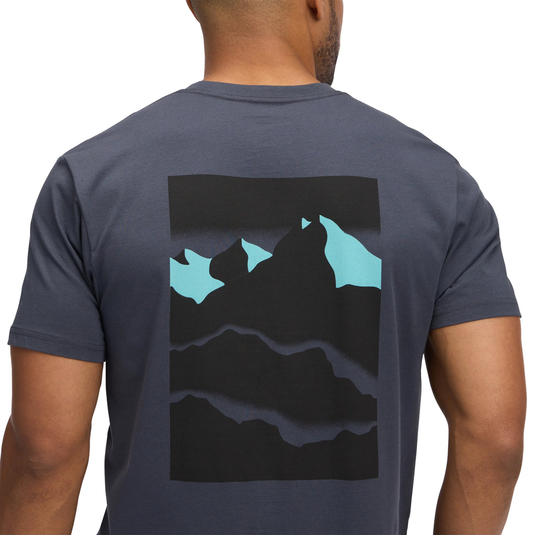 Mountainscape SS Tee - Charcoal