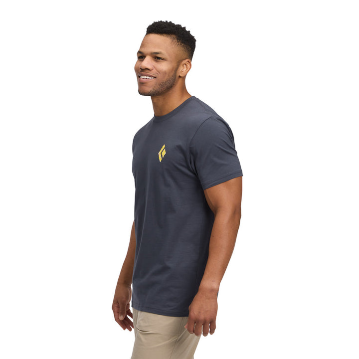Shredded SS Tee - Charcoal