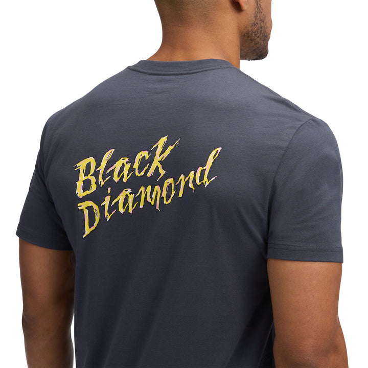 Shredded SS Tee - Charcoal