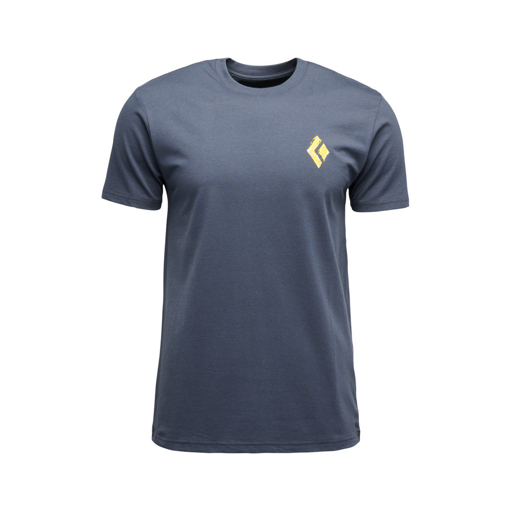 Shredded SS Tee - Charcoal