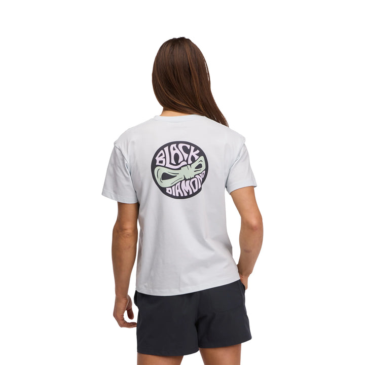 Rope Badge Short Sleeve Tee - Belay Blue | Womens