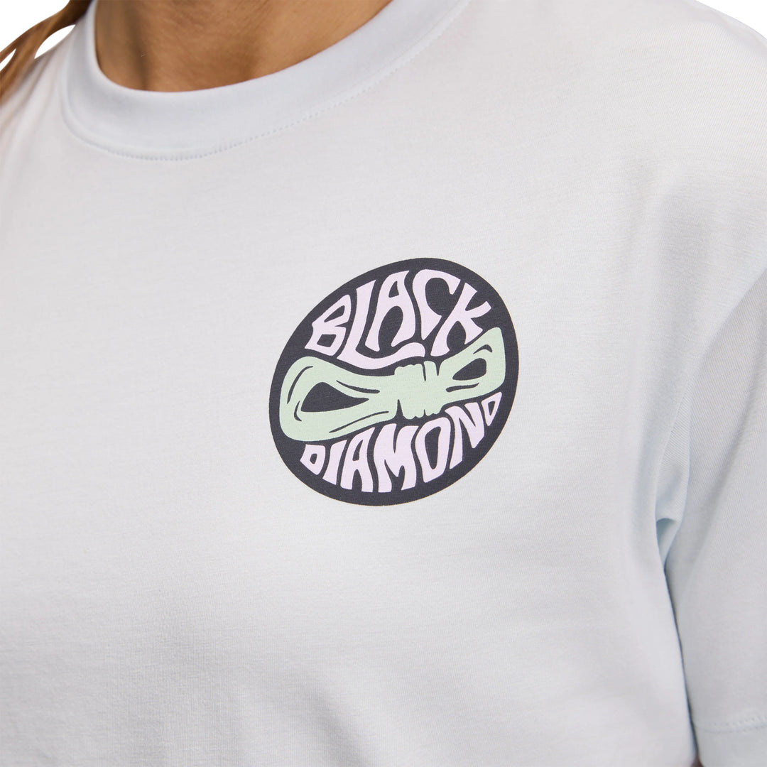 Rope Badge Short Sleeve Tee - Belay Blue | Womens