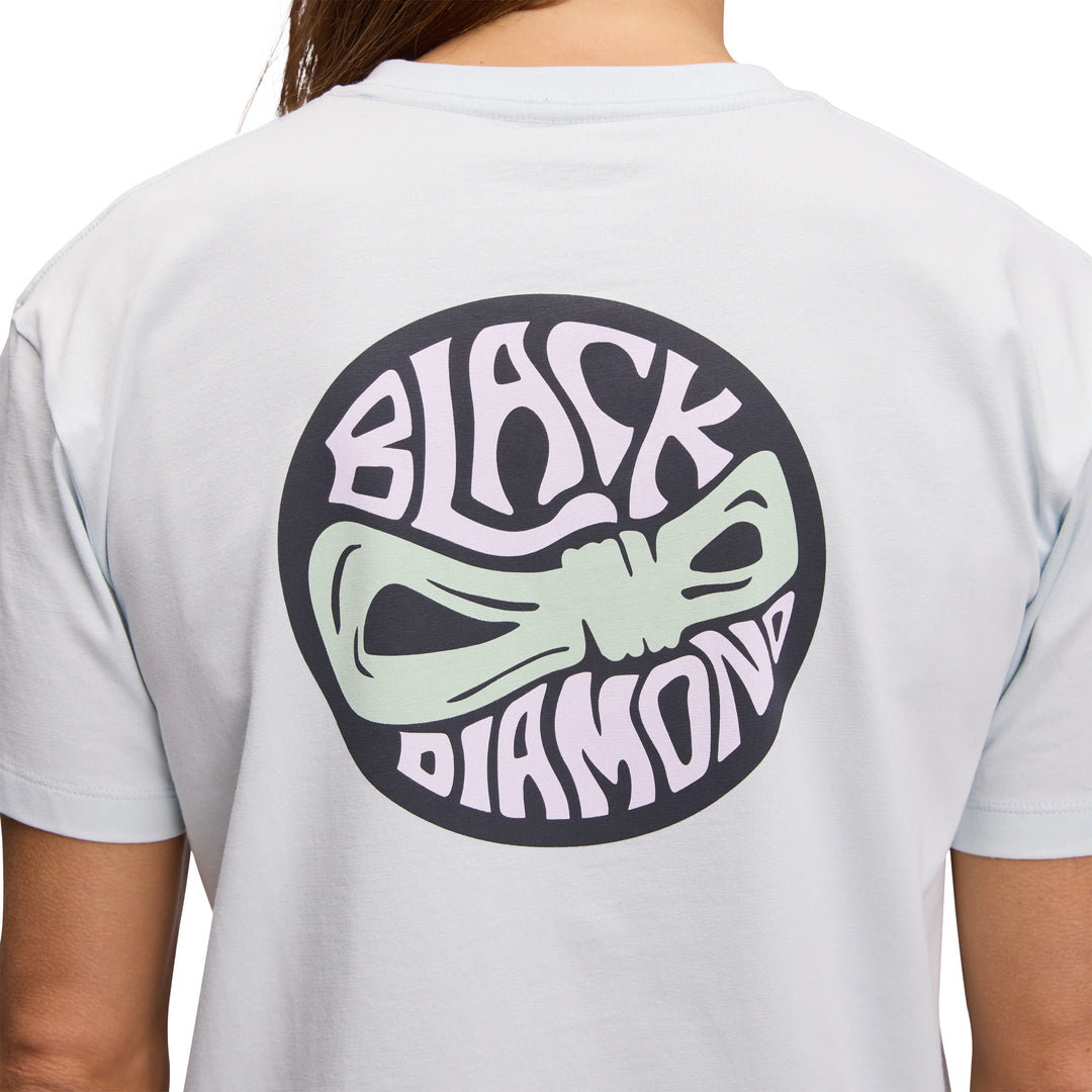 Rope Badge Short Sleeve Tee - Belay Blue | Womens