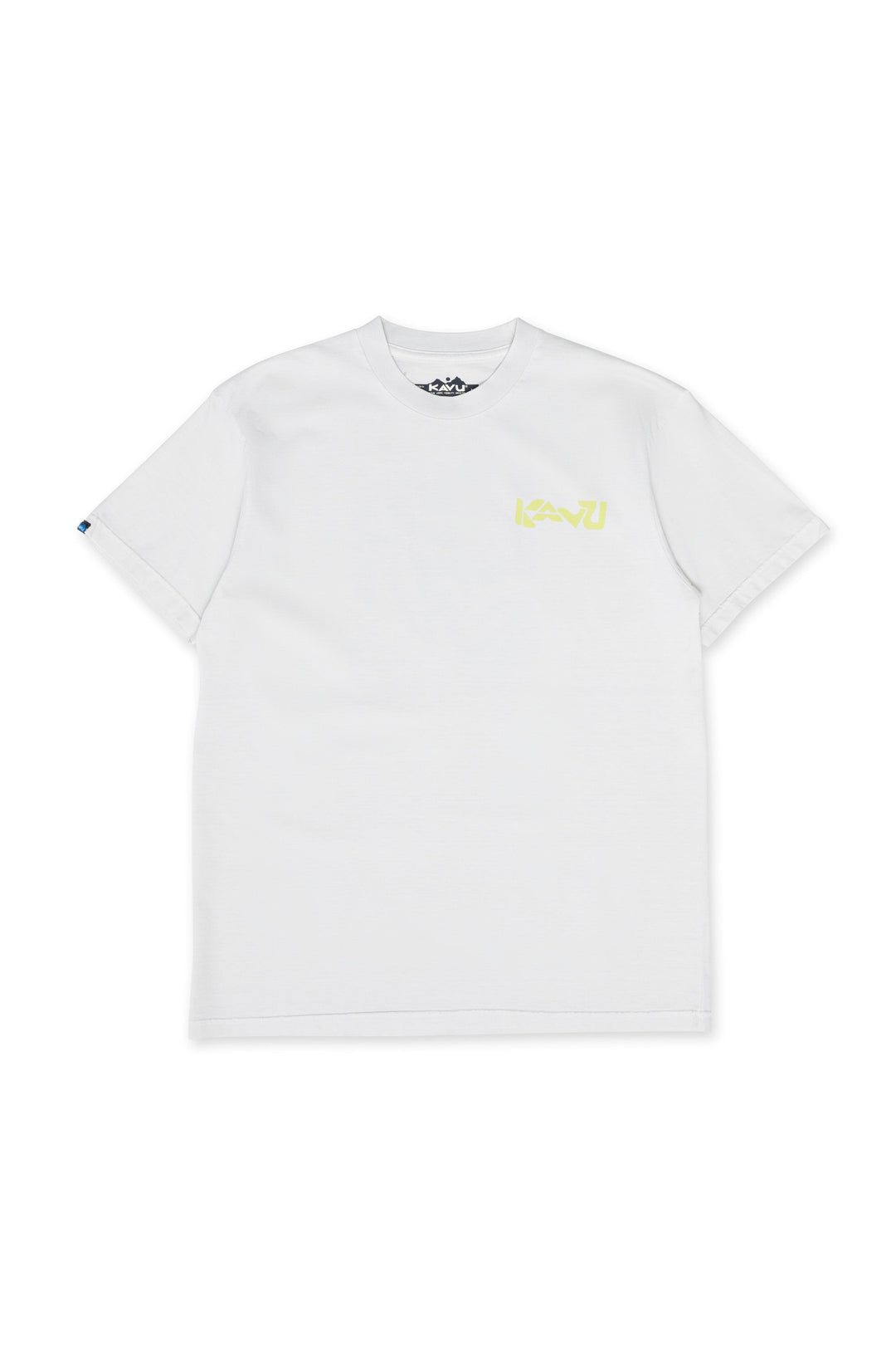 KAVU Cubed T Shirt in Lunar Rock