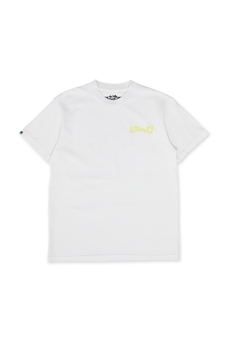 KAVU Cubed T Shirt in Lunar Rock