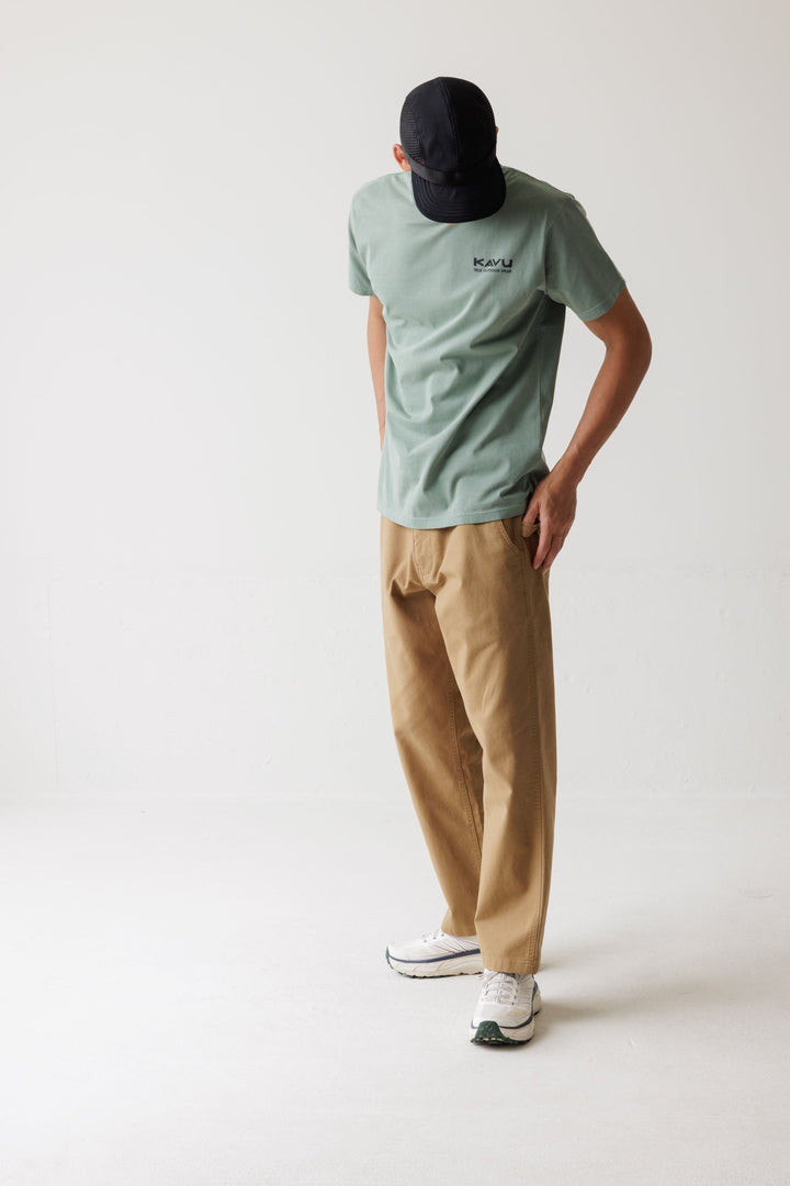 KAVU Speckled Trout T Shirt in Pine Needle