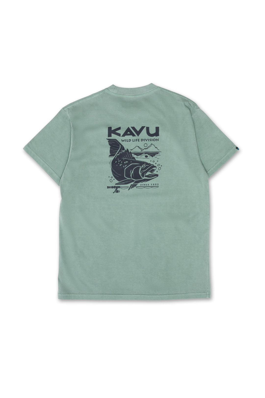 KAVU Speckled Trout T Shirt in Pine Needle