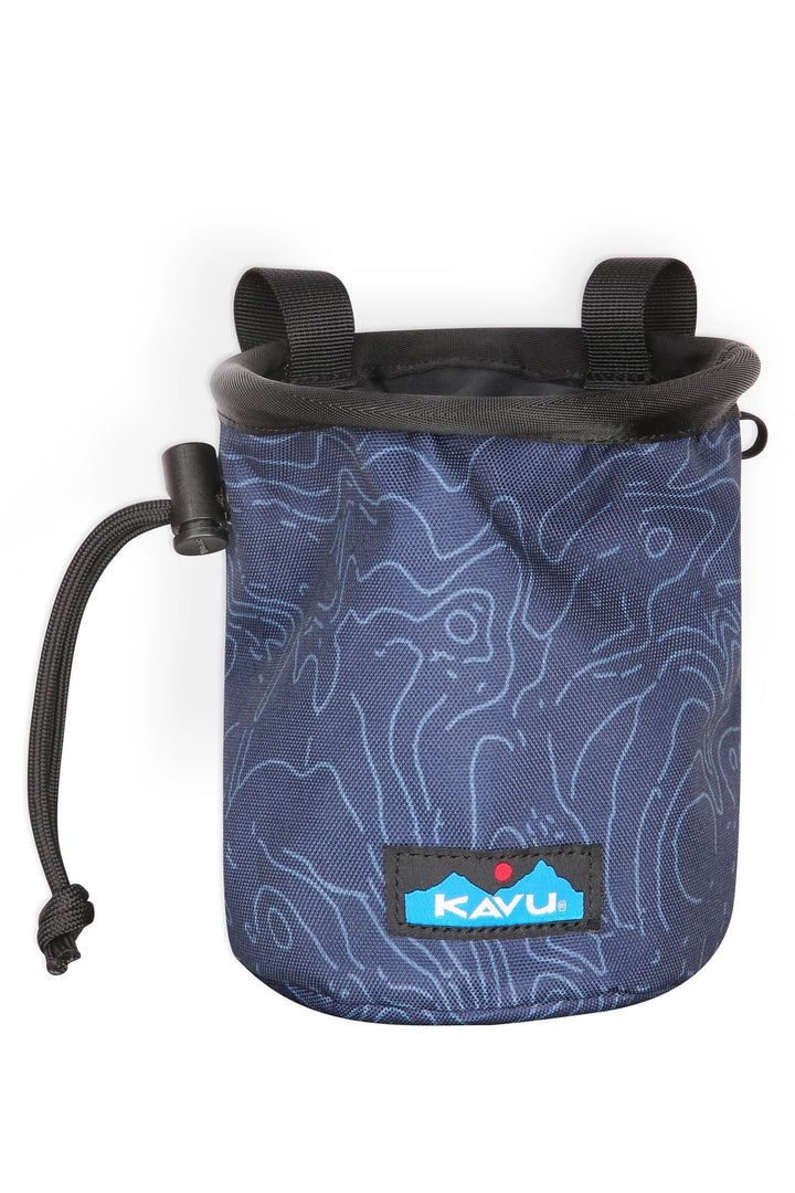 Peak Seeker Chalk Bag - Navy Topo
