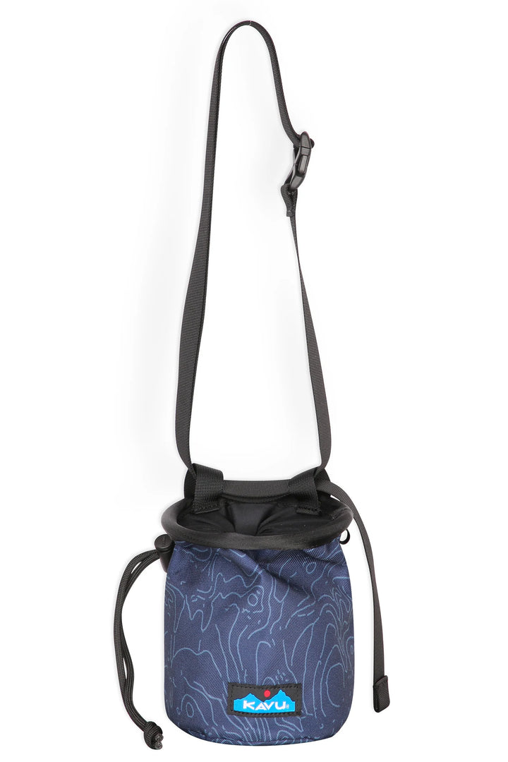 Peak Seeker Chalk Bag - Navy Topo