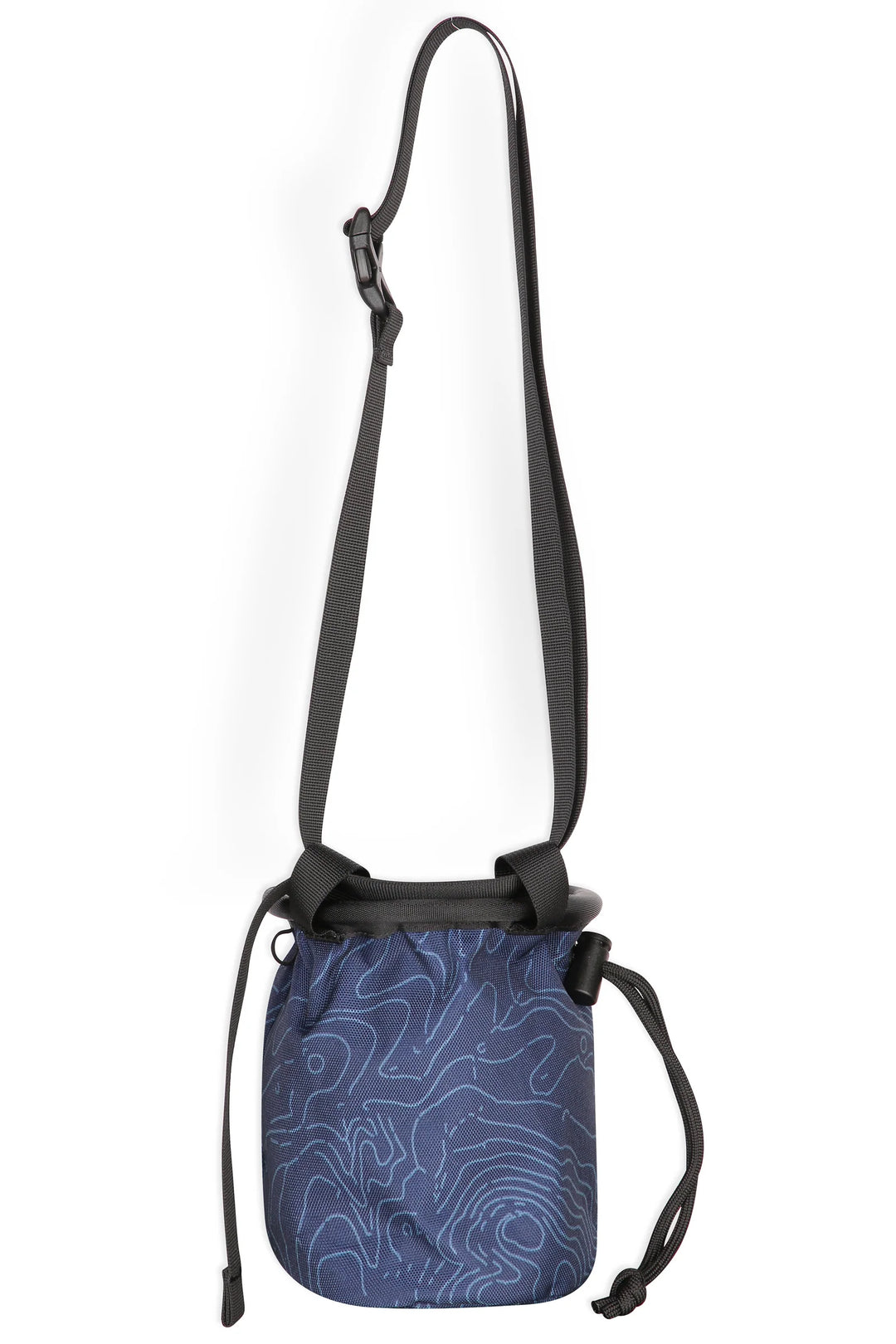 Peak Seeker Chalk Bag - Navy Topo