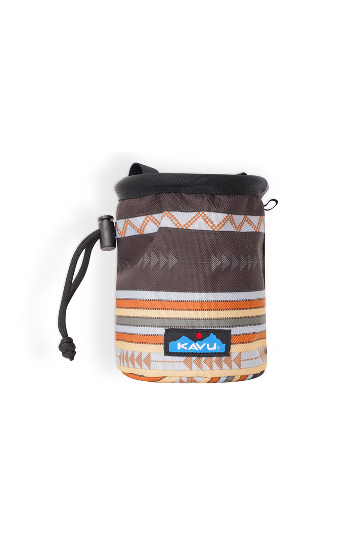 KAVU Peak Seeker Chalk Bag in Woodland Path