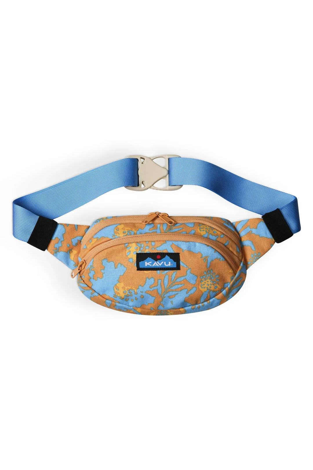 KAVU Canvas Spectator Bag - Sky Bloom
