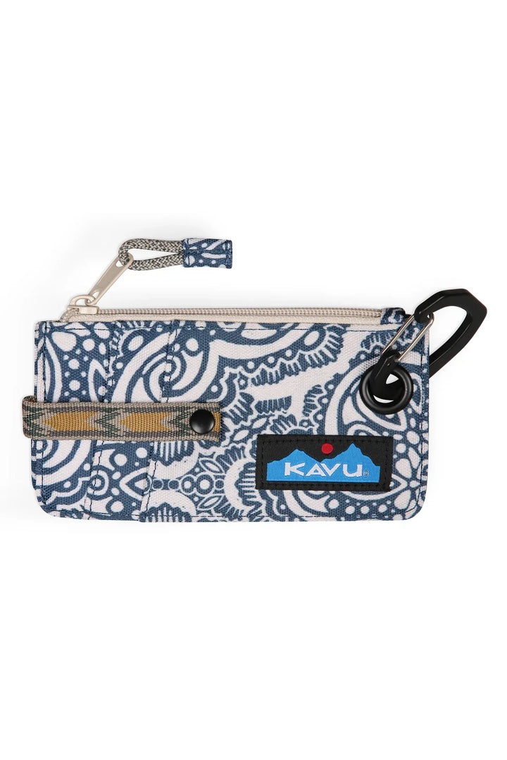 KAVU Clipper Card Case - Divine Damask