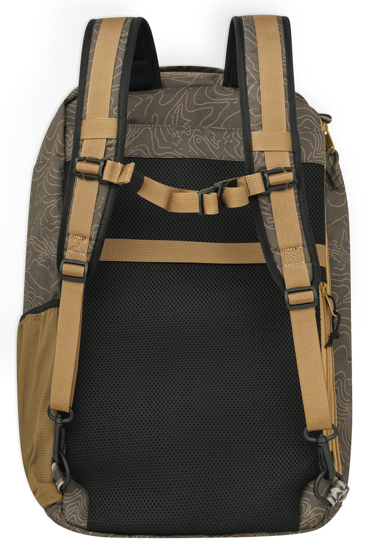 KAVU Hauler Hills Rucksack in Olive Topo