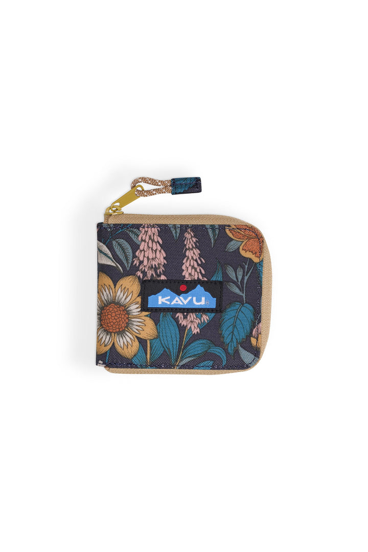 KAVU Zip Around Wallet in Night Fields