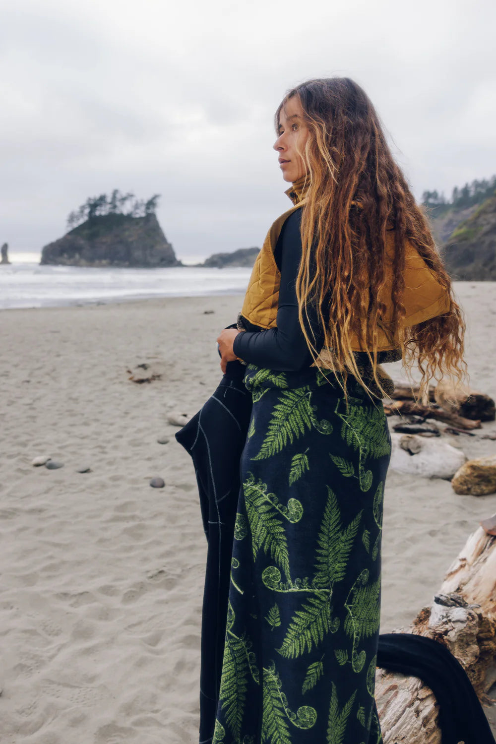 Doe Bay Blanket - Fiddlehead