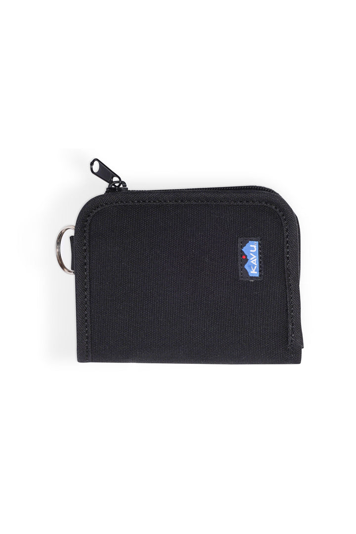 KAVU Zippy Wallet in Black Night