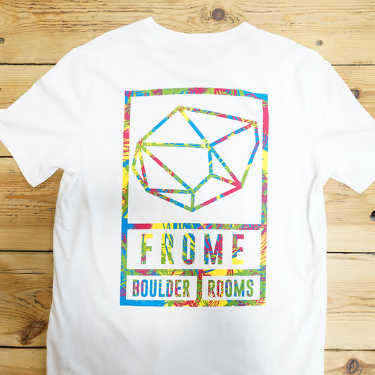 FBR Neon Logo T-Shirt - White